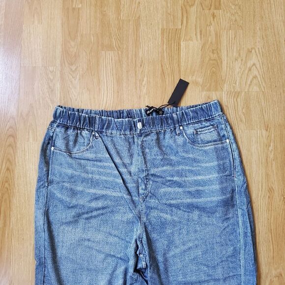 NEW! Blank NYC | 'Overthink It' Denim Jogger Pants - size 3X - Picture 5 of 13